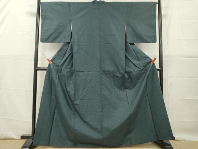 平和屋着物■上質な紬 亀甲柄 正絹 逸品 DABG7136zy