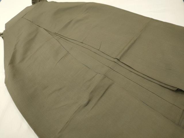 平和屋着物●男性 行灯袴 縞 正絹 逸品 DABG7137zy