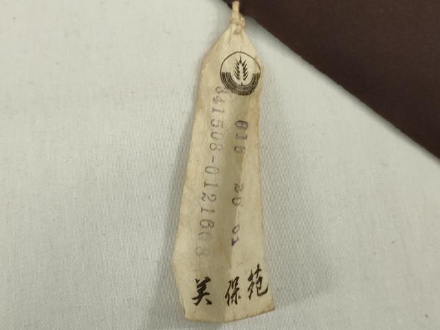 平和屋着物▼羽織・コート 反物 羽尺 枝花文 逸品 未使用 DABG7186zy