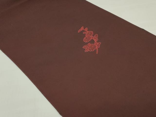 平和屋着物▼羽織・コート 反物 羽尺 枝花文 逸品 未使用 DABG7186zy
