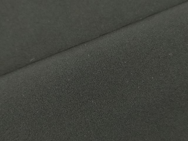 平和屋着物▼黒紋付 黒反物 着尺 御幸黒 堅牢染 逸品 未使用 DABG7434zy