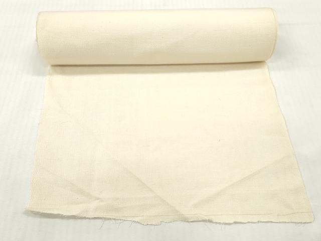 平和屋着物▼羽織・コート 白生地 反物 羽尺 生成り色 逸品 未使用 DABG7478zy
