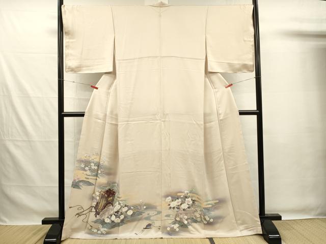 平和屋着物■豪華色留袖 御所車花文 暈し染め 金彩 正絹 逸品 DABG7521ya