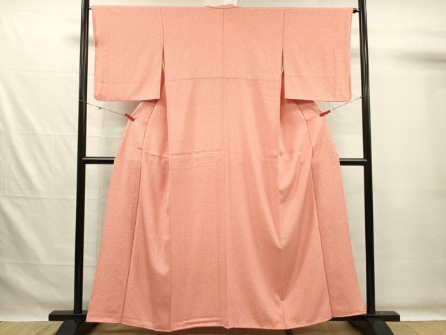 平和屋着物■江戸小紋 花尽くし 正絹 逸品 DABG7585ya