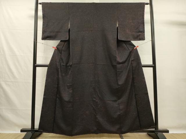 平和屋着物■上質な小紋 舞蝶文 正絹 逸品 DABG7592ya