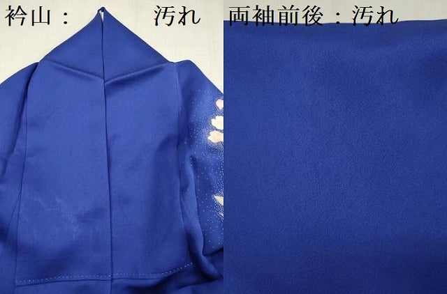 平和屋着物■訪問着 刺繍 草花文 金糸 正絹 逸品 DABG7654ya