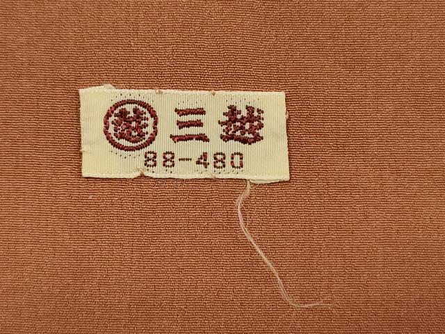 平和屋着物■上質な小紋 舞花文 三越扱い 正絹 逸品 DABG7659ya