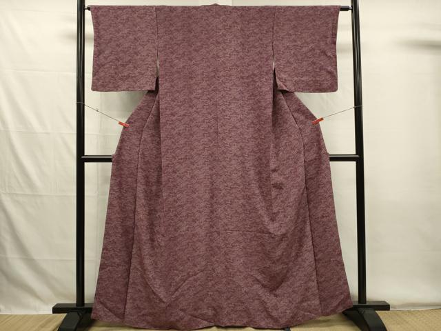 平和屋着物■江戸小紋 蜀江風景花文 正絹 逸品 DABG7862ya