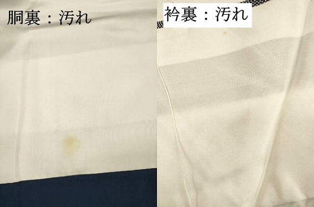 平和屋着物■江戸小紋 鮫小紋柄 正絹 逸品 DABG7950ya