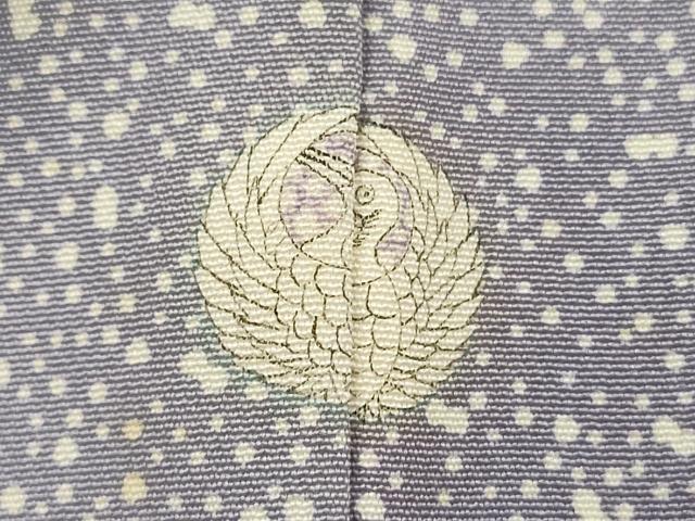 平和屋着物■上質な小紋 霞文 暈し染め 正絹 逸品 DABG7981ya
