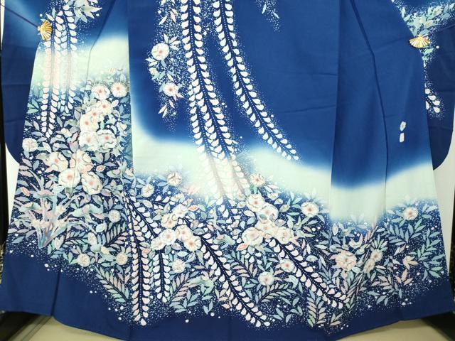 平和屋着物●豪華振袖 作家物 絞り 辻が花 暈し染め 正絹 逸品 DABG8204ps