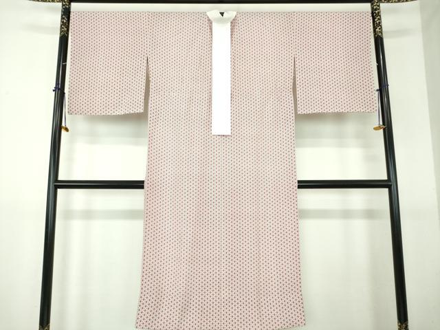 平和屋着物●上質な長襦袢 無双仕立て 麻の葉文様 三越扱い 正絹 逸品 未使用 DABG8207ps