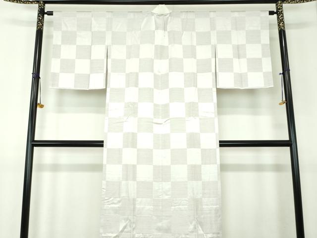 平和屋着物●上質な長襦袢 無双仕立て 市松文様 ゑり善扱い 正絹 逸品 DABG8208ps