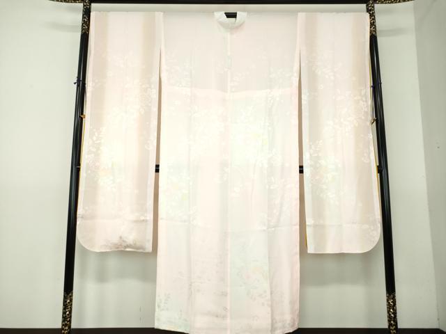 平和屋着物●振袖用長襦袢 無双仕立て 辻が花地紋 暈し染め 正絹 逸品 未使用 DABG8209ps