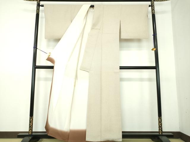 平和屋着物●本塩沢 蚊絣 正絹 逸品 DABG8213ps