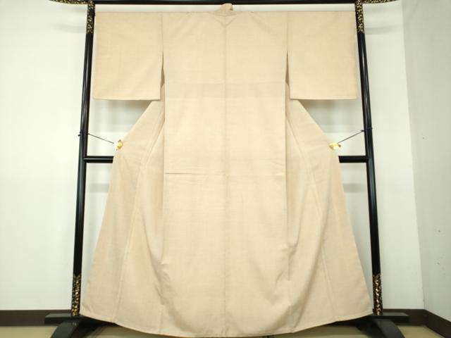 平和屋着物●本塩沢 蚊絣 正絹 逸品 未使用 DABG8242ps