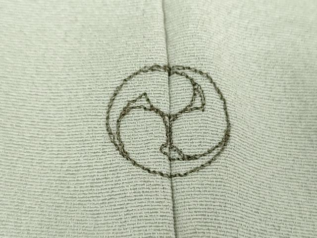 平和屋着物●訪問着 駒刺繍 菊文 乱菊 金彩 正絹 逸品 DABG8460ps