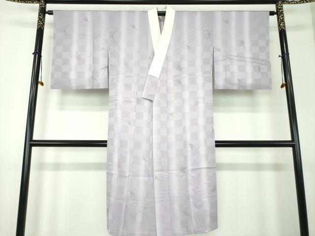 平和屋着物●上質な長襦袢 無双仕立て 舞葉文 暈し染め やまと金ラベル 正絹 逸品 DABG8480ps