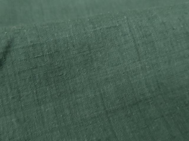 平和屋着物●結城紬 色無地 虫襖色 正絹 逸品 未使用 DABG8508ps