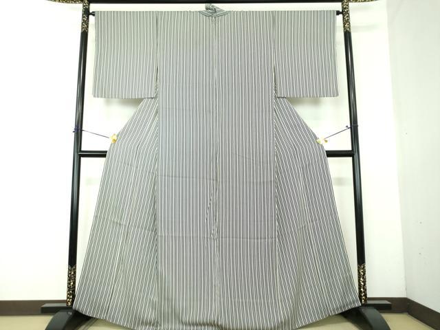 平和屋着物●上質な小紋 変わり間道 正絹 逸品 DABG8523ps