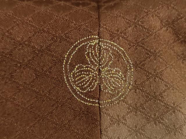 平和屋着物●訪問着 駒刺繍 枝垂れ桜 吉祥花熨斗文 暈し染め 金彩 正絹 逸品 DABG8540ps