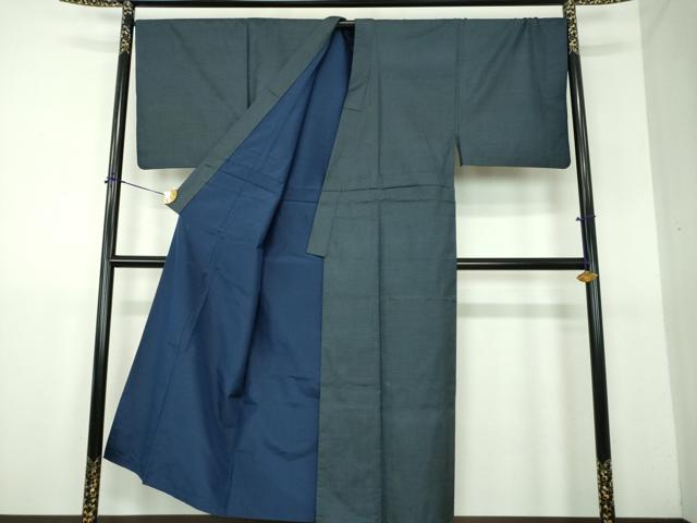 平和屋着物●男性 本場大島紬 100亀甲 総詰め 正絹 逸品 DABG8556ps