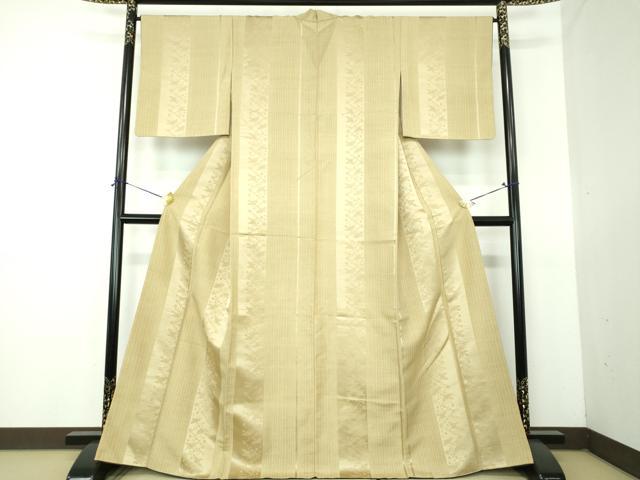 平和屋着物●上質な紬 花鳥間道 正絹 逸品 DABG8567ps