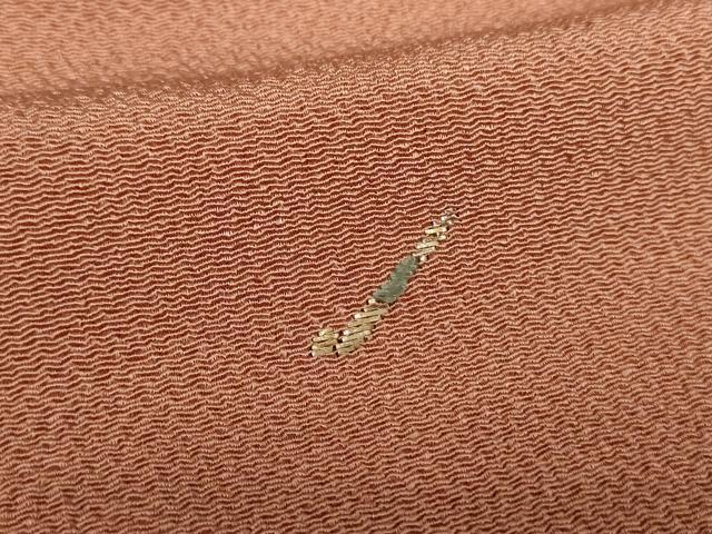 平和屋着物●訪問着 竹屋町刺繍 総刺繍 印籠 煙管 金糸 鬼しぼ縮緬 正絹 逸品 DABG8576ps