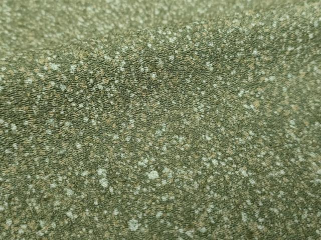 平和屋着物●上質な小紋 作家物 たたき染め 正絹 逸品 DABG8596ps
