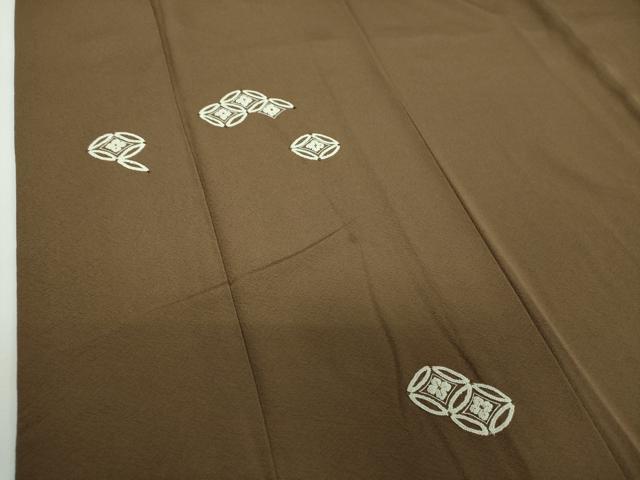 平和屋着物●中国三大刺繍 相良刺繍 総刺繍 訪問着 七宝文 金糸 正絹 逸品 DABG8604ps