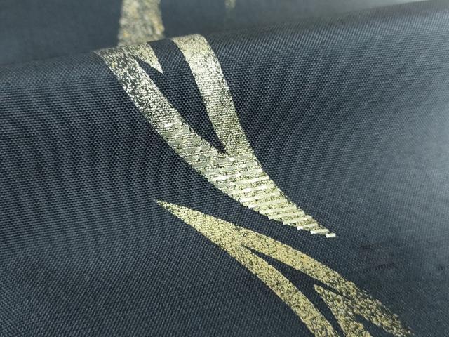平和屋着物●訪問着 紬地 竹屋町刺繍 花間道 金銀彩 正絹 逸品 DABG8623ps