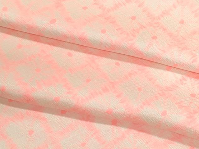 平和屋着物▼長襦袢 反物 着尺 菱文 逸品 未使用 DABG9153we