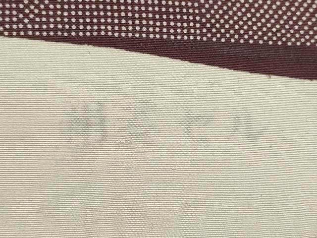 平和屋着物▼江戸小紋 反物 着尺 幾何学文様 逸品 未使用 DABG9183we
