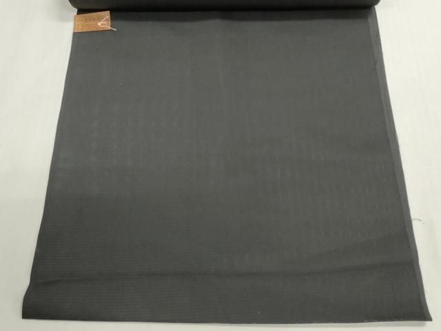 平和屋着物*夏物 黒生地 黒反物 着尺 駒絽 洗える着物 未使用 DABG9417we