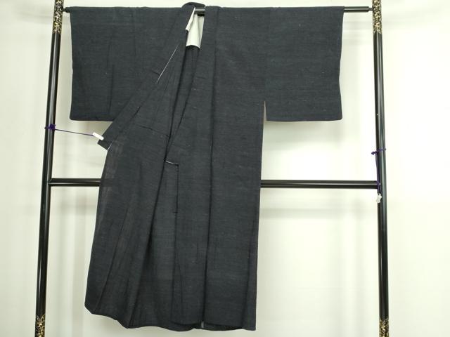 平和屋着物▽男性 紬 単衣 霞文 正絹 逸品 DABG9762sf