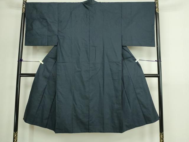 平和屋着物▽男性 紬 単衣 100亀甲 総詰め 正絹 逸品 DABG9764sf