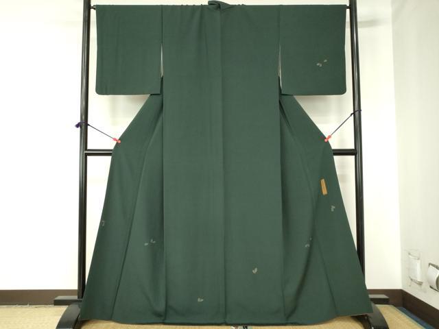 平和屋着物●世界的人形師 辻村寿三郎 ジュサブロー 訪問着 舞桜文 金彩 正絹 逸品 DABH0012op
