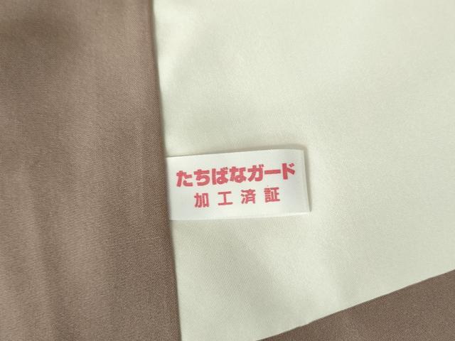 平和屋着物●上質な小紋 横段文 暈し染め 正絹 逸品 DABH0024op