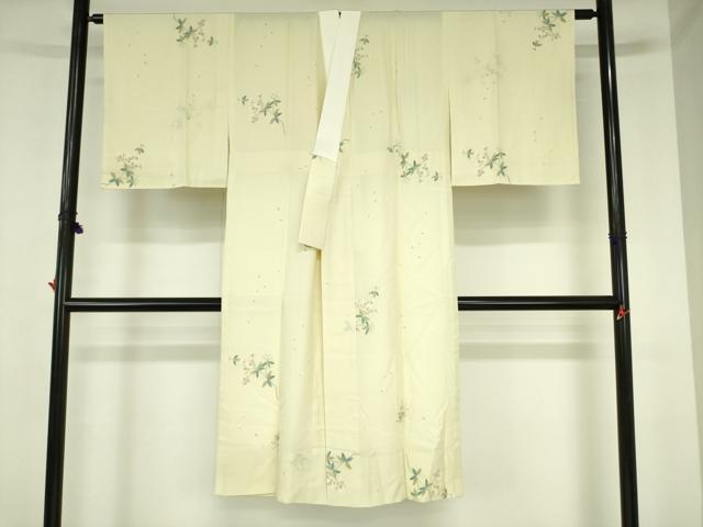 平和屋着物●長襦袢 無双仕立て 舞桜 やまと誂製 正絹 逸品 DABH0046op