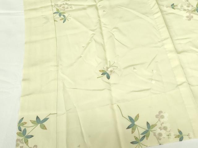 平和屋着物●長襦袢 無双仕立て 舞桜 やまと誂製 正絹 逸品 DABH0046op