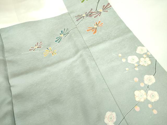 平和屋着物●訪問着 松竹梅 金彩 高島屋扱い 正絹 逸品 DABH0078op