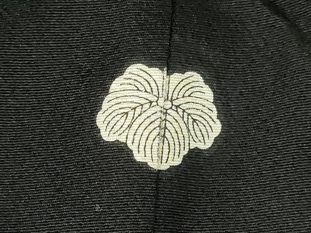 平和屋着物●中国三大刺繍 スワトウ刺繍 汕頭刺繍 黒留袖 駒刺繍 雲取花文 暈し染め 金彩 正絹 逸品 DABH0150op