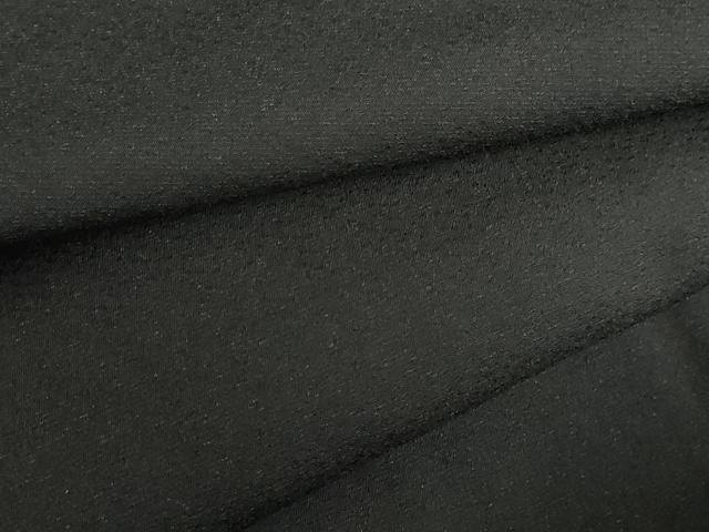 平和屋着物▽男性 羽織 黒紋付 正絹 逸品 DABH0181op