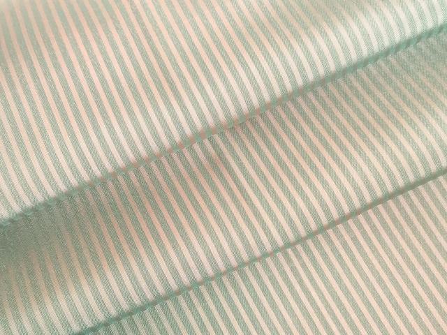 平和屋着物▽道中着 スリーシーズン 春夏秋 塵除け 縞 暈し染め ロング丈 正絹 逸品 未使用 DABH0202op