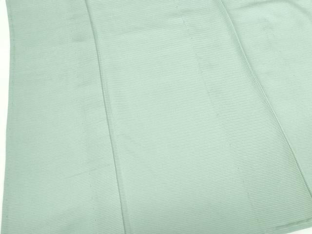 平和屋着物*夏物 色無地 絽 錆青磁色 正絹 逸品 DABH0247op