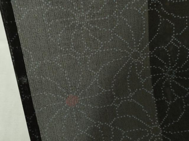 平和屋着物*夏物 大島紬 夏大島 菊尽くし 正絹 逸品 DABH0249op