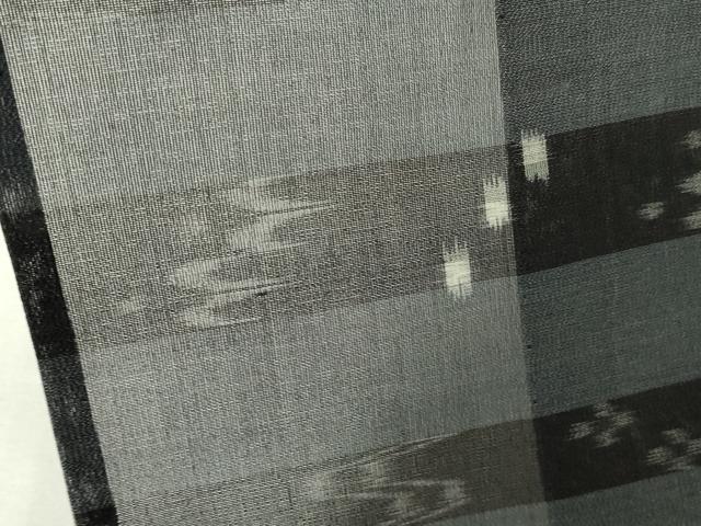 平和屋着物*夏物 本場琉球絣 夏琉球 正絹 逸品 DABH0265op