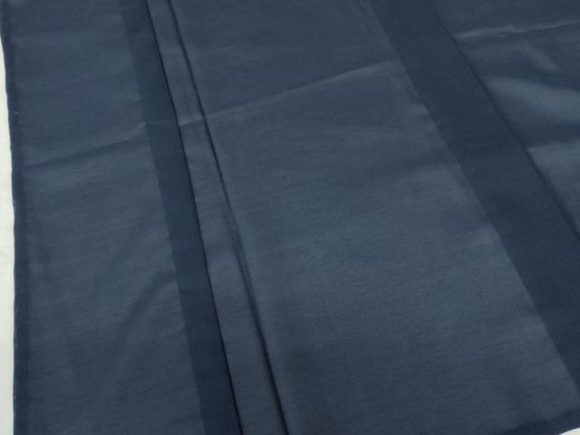 平和屋着物*夏物 男性 色無地 紗 濃藍色 洗える着物 DABH0286op