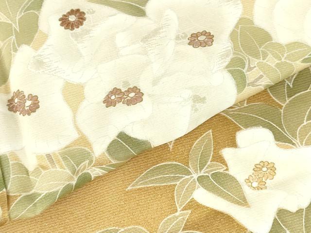 平和屋着物●訪問着 作家物 草花 暈し染め 正絹 逸品 DABH0382op