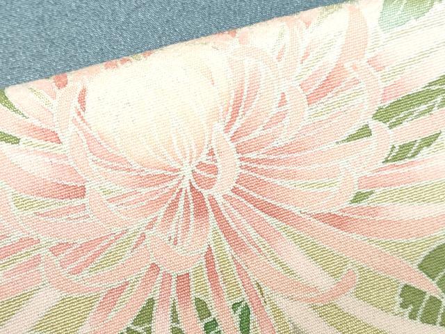 平和屋着物●訪問着 友禅 作家物 乱菊 草花 暈し染め 正絹 逸品 未使用 DABH0397op